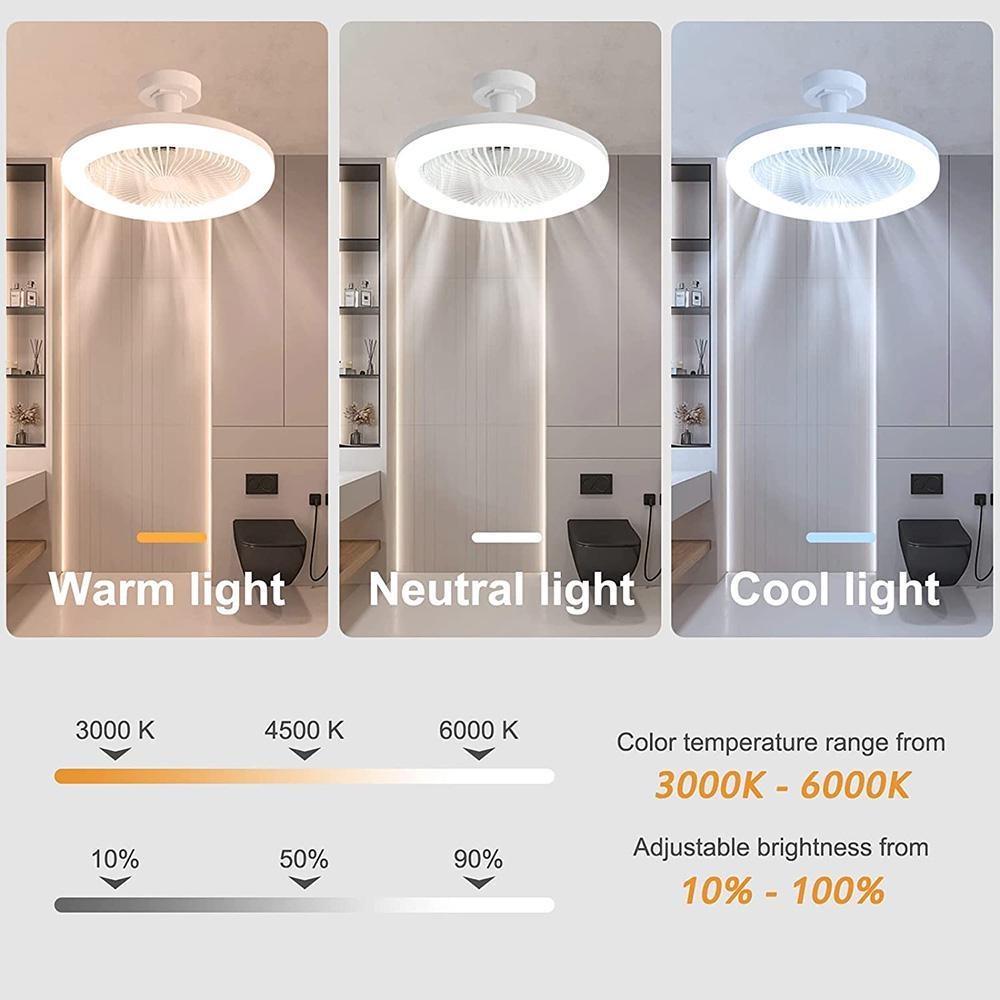 Led fan light